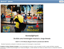 Tablet Screenshot of bandazz.com
